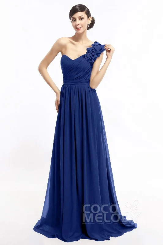 Sheath Sweep-Brush Train Chiffon Evening Dresses COLT14007 Tunics Occasion special