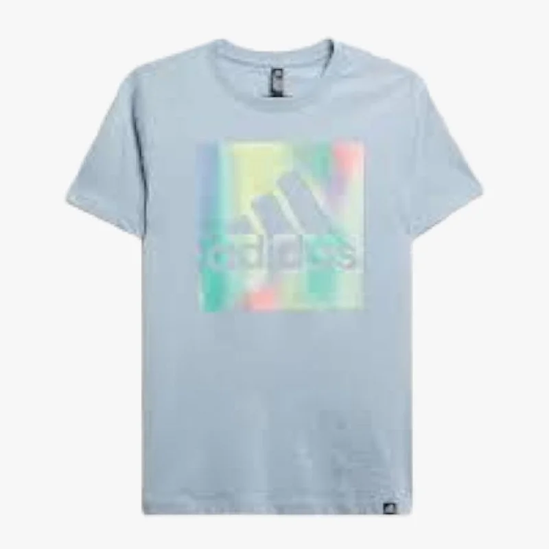 adidas Womens Boss Graphic Short Sleeve Tee Won Blue Chenille Blend Fleece Blend Nylon Blend adidas Womens Boss Graphic Short Sleeve Tee Won Blue Chenille Blend Fleece Blend Nylon Blend