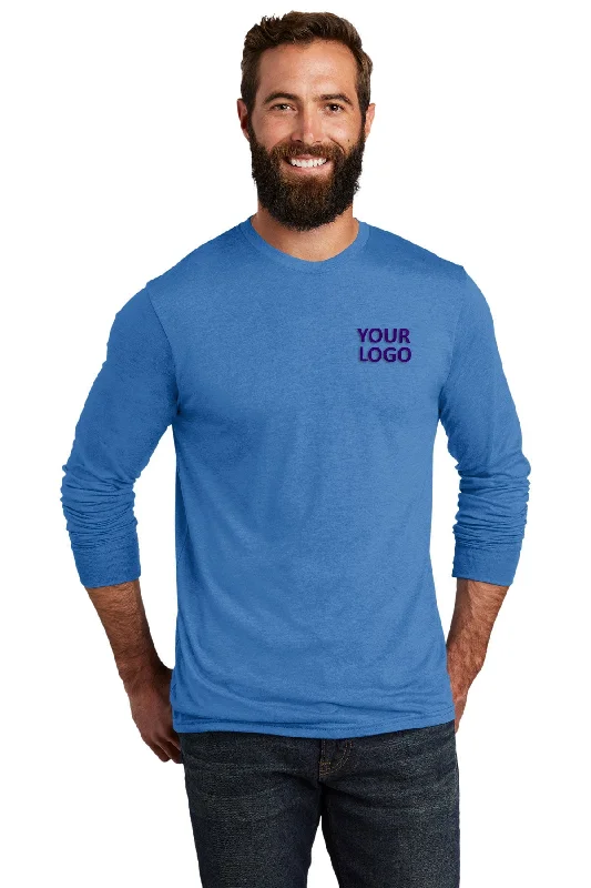Allmade Unisex Tri-Blend Custom Long Sleeve Tee, Azure Blue Spandex Blend Rayon Blend Denim Blend Allmade Unisex Tri-Blend Custom Long Sleeve Tee, Azure Blue Spandex Blend Rayon Blend Denim Blend