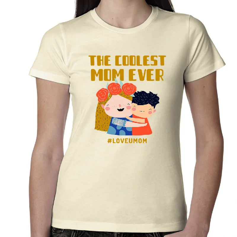 Coolest Mom Shirt Mama Shirts for Women Mothers Day Mama Shirt Rayon Velvet Corduroy