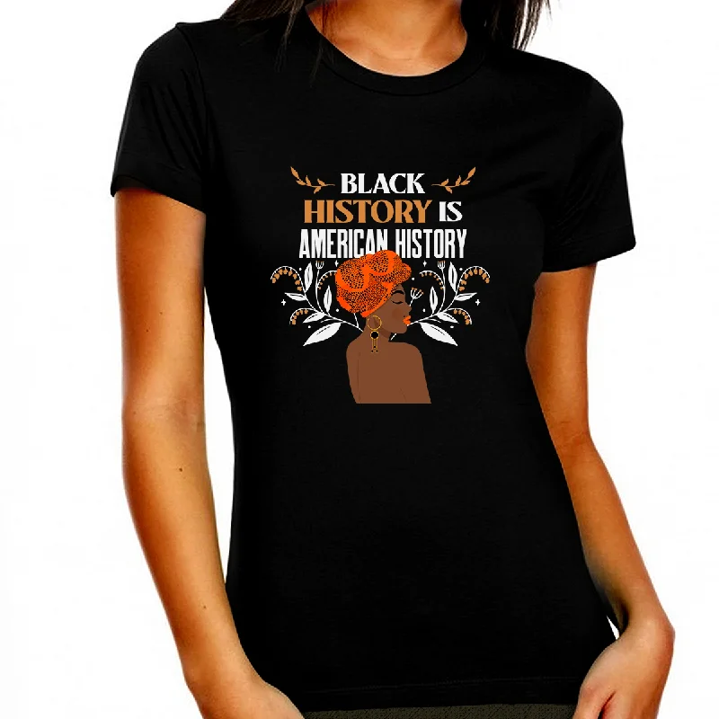 Juneteenth T-shirt for Women Freedom Day Womens Black Pride Melanin Tee Oversized T-Shirt Spandex breathable