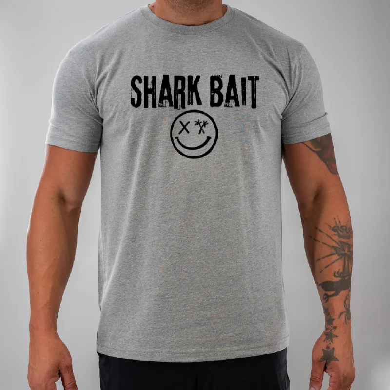 Salty Savage Unisex  "SHARK BAIT" Tee Front Pockets Side Pockets Patch Pockets