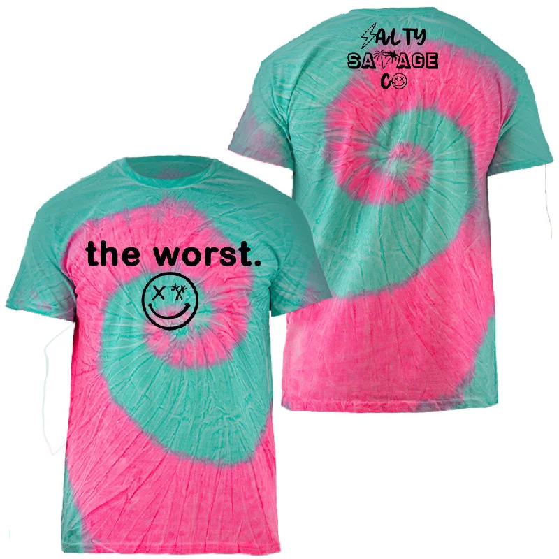 Pink Mint Tie Dye